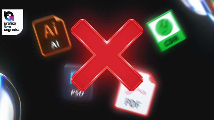 Erros comuns ao fechar arquivos para gráfica e como evitar